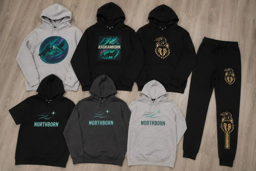 kaskanwear clothing samples