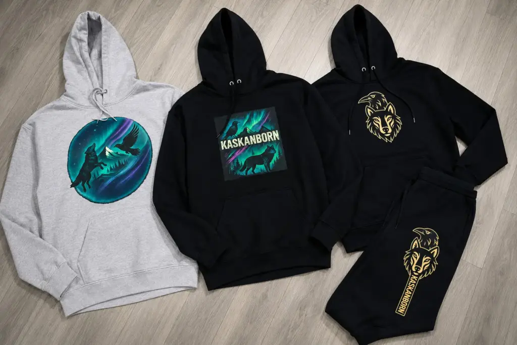 kaskanwear north born hoodies